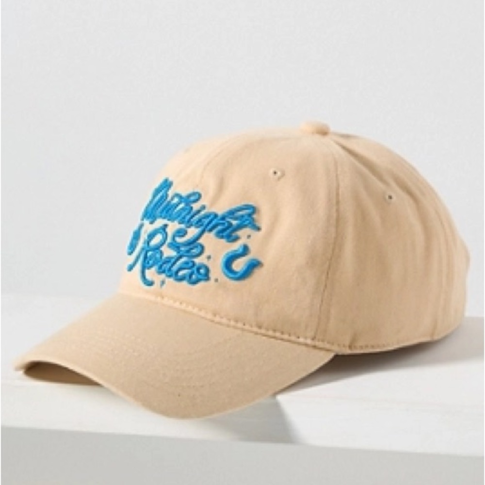 Anthropologie | Conversational Baseball Cap | Midnight Rodeo | Brand New w/‎ Tag